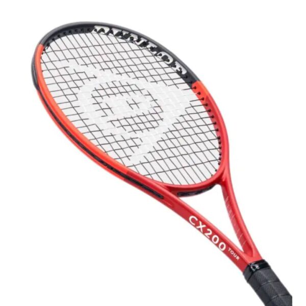 Dunlop CX200 Tour (16x19) tennis racket - 45 degree left view