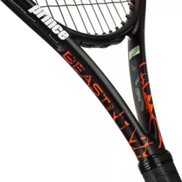 Prince Textreme Beast 100 (265g) tennis racket - throat view