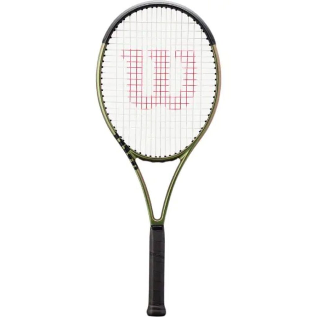 Wilson Blade 100 V8 tennis racket - front view
