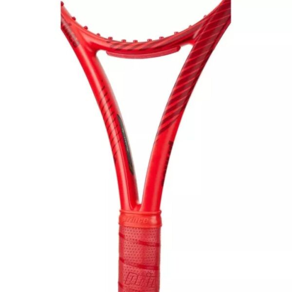 Prince Textreme Ripstick 100 (280g) tennis racket - throat view