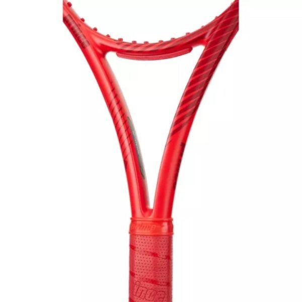 Prince Textreme Ripstick 100 (300g) tennis racket - throat view